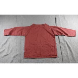 The Smock Shop Smock Red Brown S 34"-38" Pullover Fisherman Unisex Vintage 90s